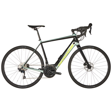 Bicicleta de carrera eléctrica CANNONDALE SYNAPSE NEO AL 2 Shimano 105 34/50 Gris/Negro 2019 0